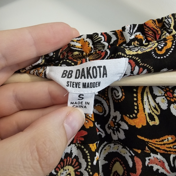 Bb Dakota Steve Madden multicolour mini dress size small - Picture 3 of 6